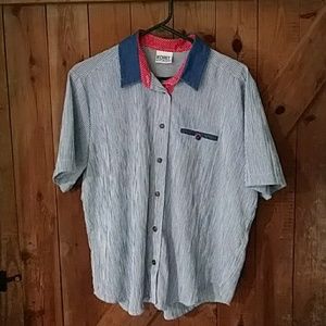 Koret City Blues Vintage Buttondown Shirt M